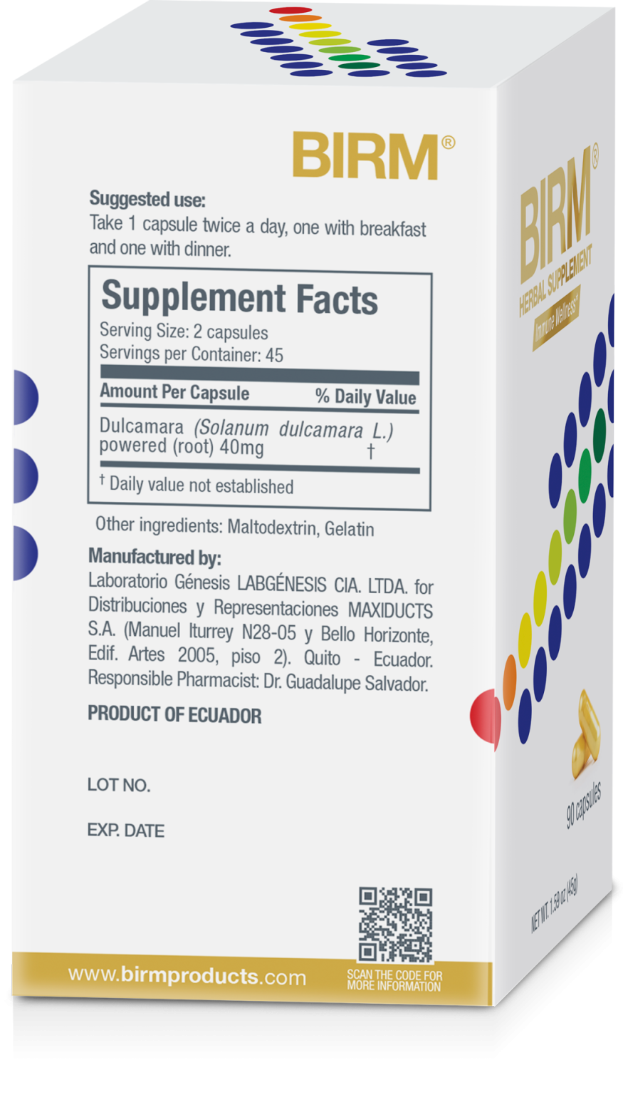 Buy BIRM® Preventive in capsules